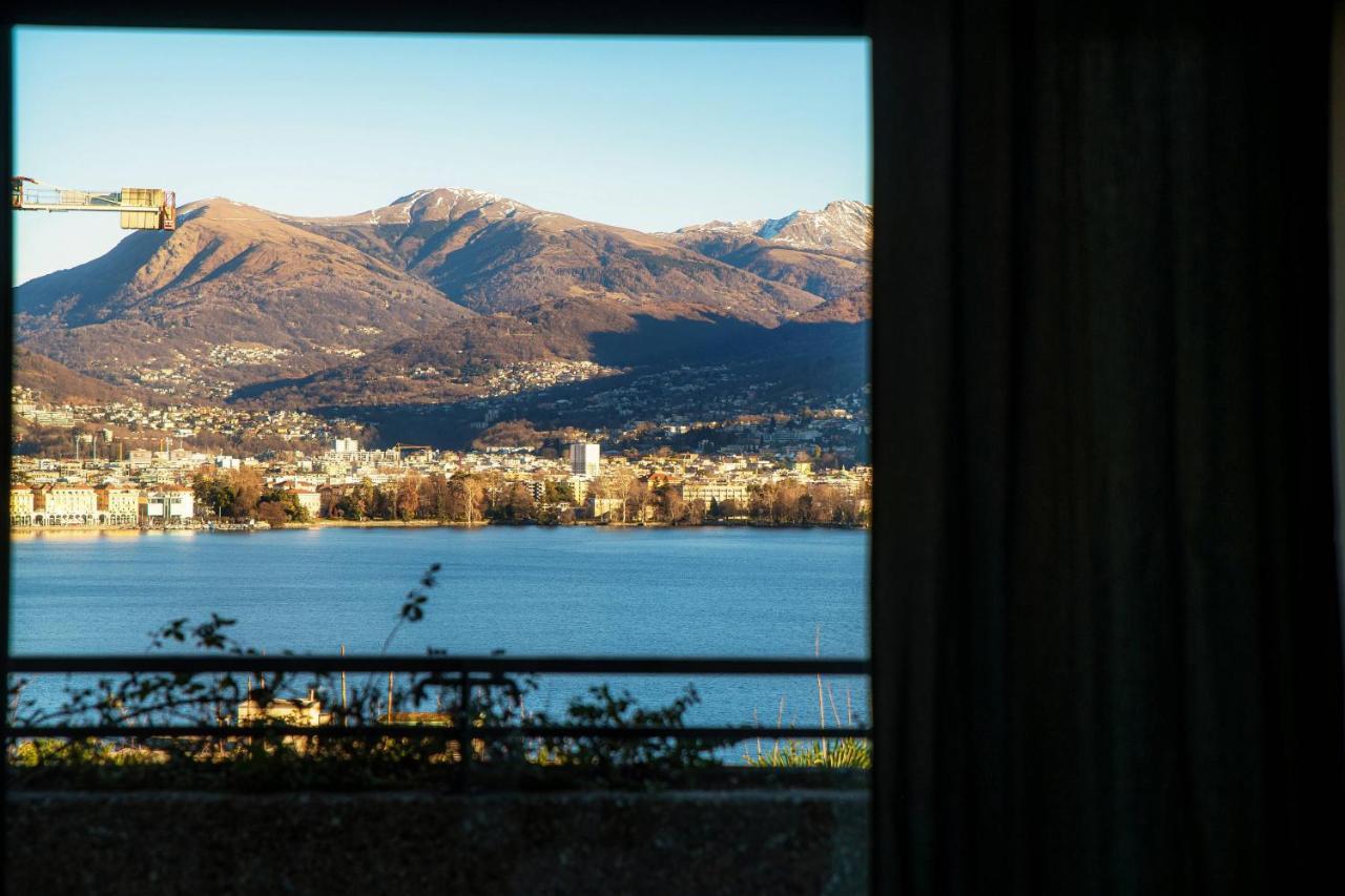 Paradise By Quokka 360 - With A 180 View Of The Gulf Of Lugano Appartement Paradiso Buitenkant foto